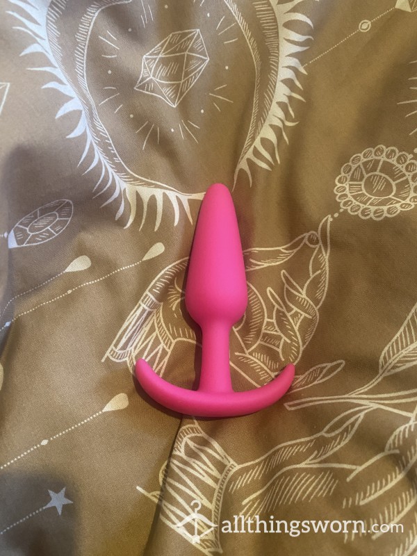 Large Silicone Butt Plug - Used