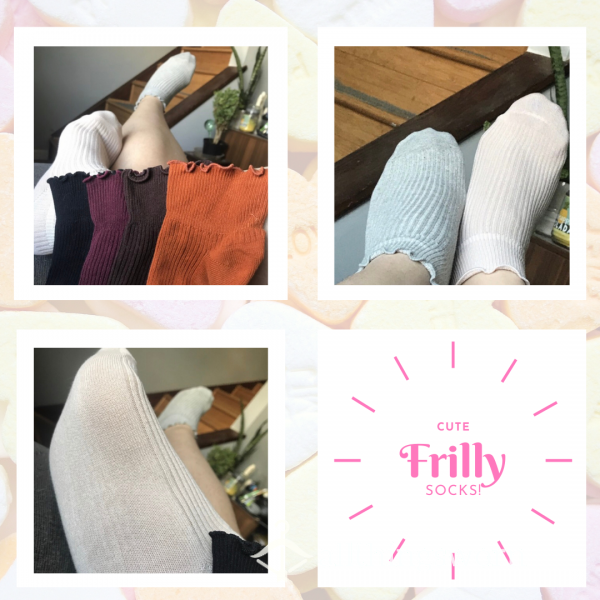 Last Set Of Cute Frilly Socks!
