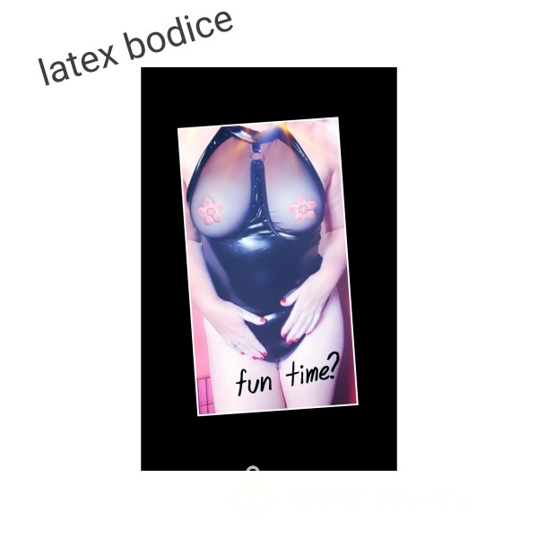 Latex Sexy Bodice
