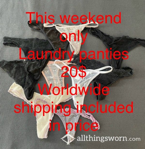 Laundry Thongs