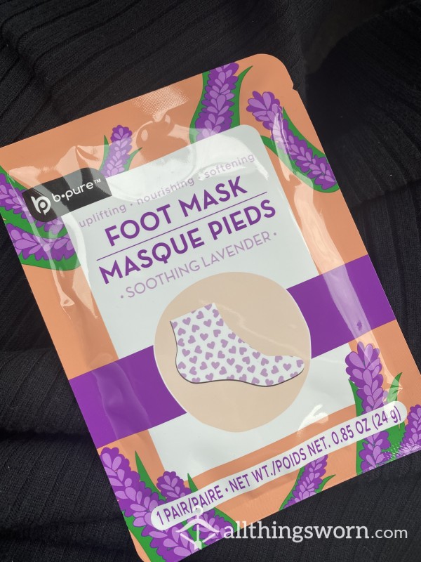 Lavender Foot Mask & Socks