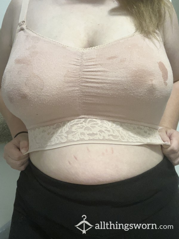 Leaky Pink Maternity Bra • US Shipping Included • 72 Hour Wear
