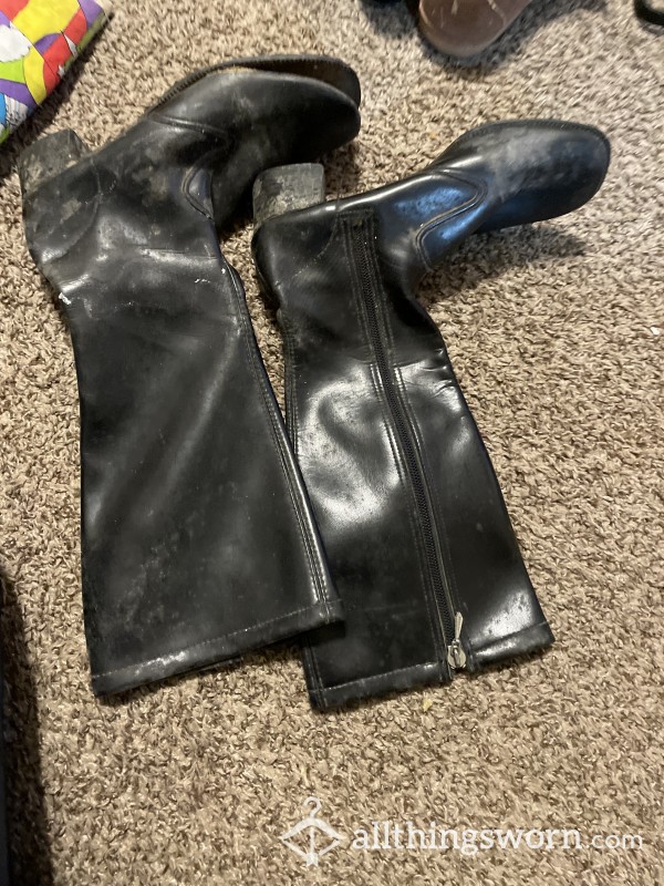 Leather Extremely Worn
