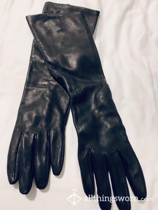 Leather Gloves Photo Set Or Custom Clip