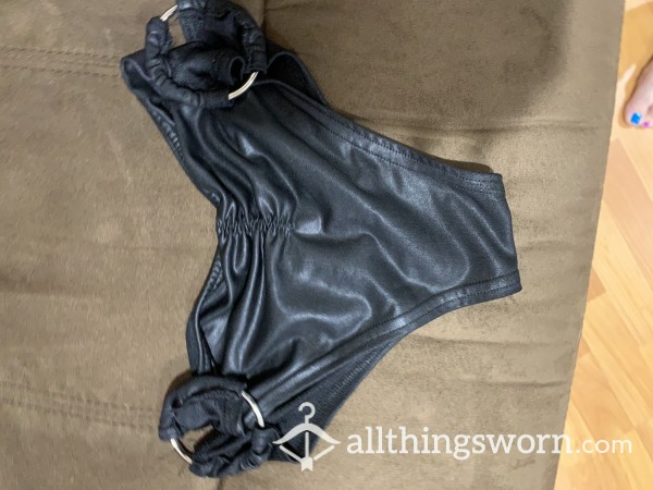 Leather Stripper Panties