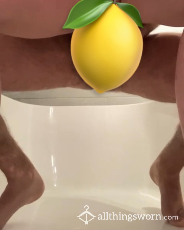 Lemon Over Cock Vid 🍋💦🍆