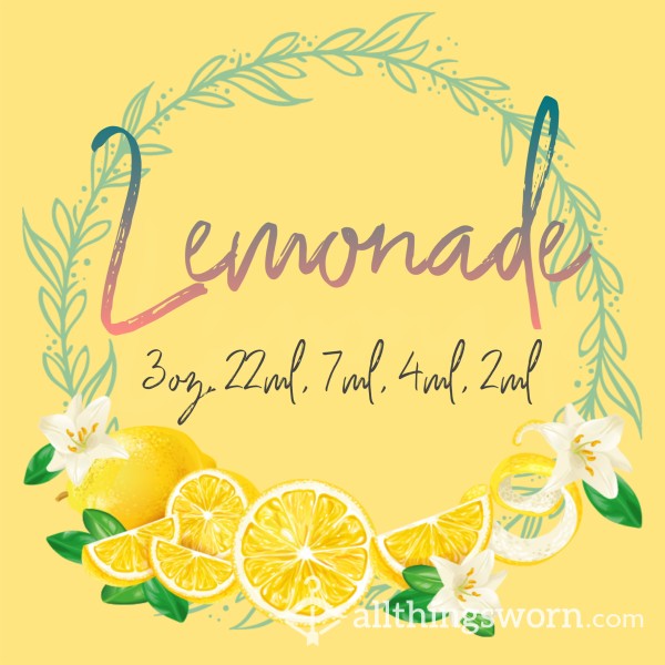 Lemonade Vials