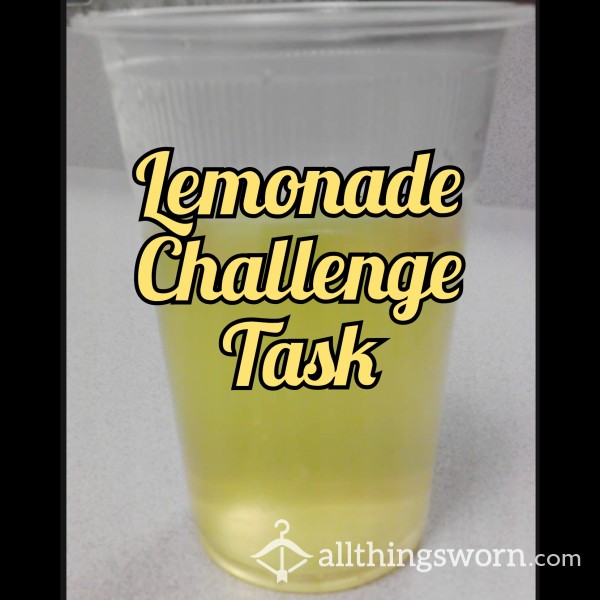Lemonade Challenge