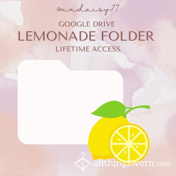 Lemonade Folder 🍋