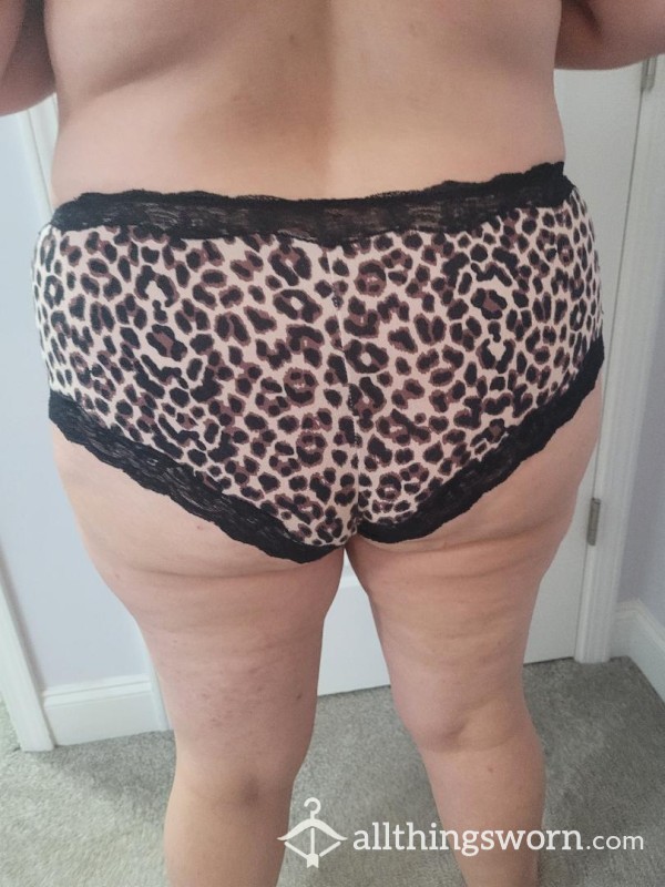 Leopard Print Cheeky Panties