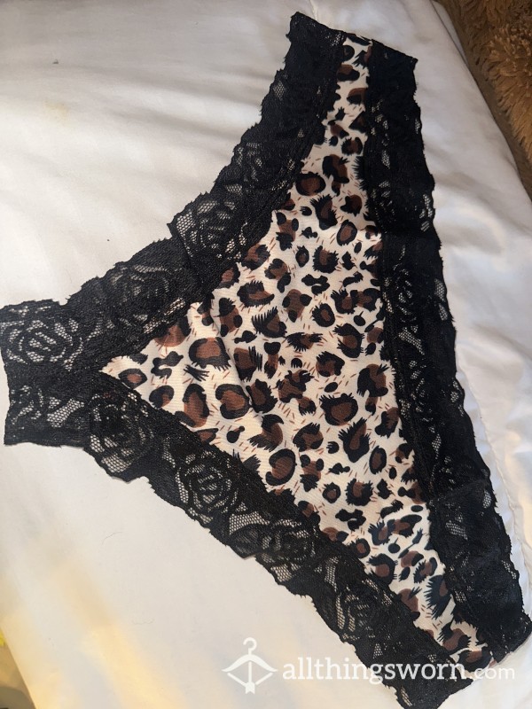 Leopard Print French Knickers