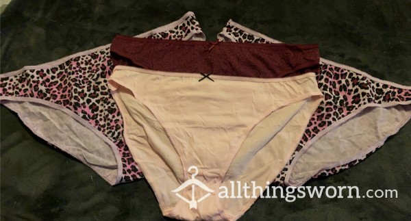 Leopard Print Full Back Panties 👙