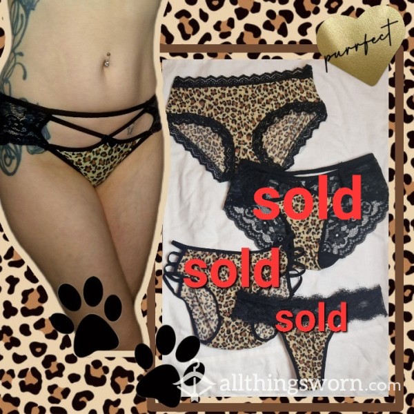 Leopard Print Panties