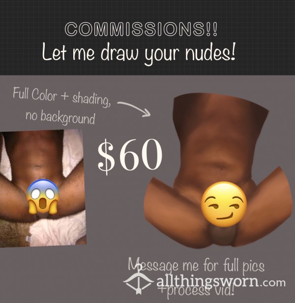 Let Me Paint Your Nudes! 😍🎨