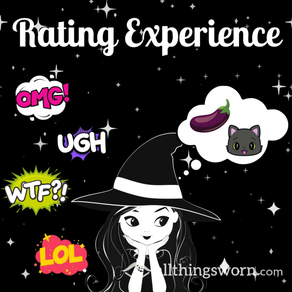 ✨ Let Me Rate Your ______: Rating Experience ✨