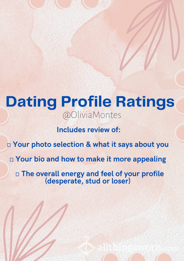 Rate Your Dating Profile