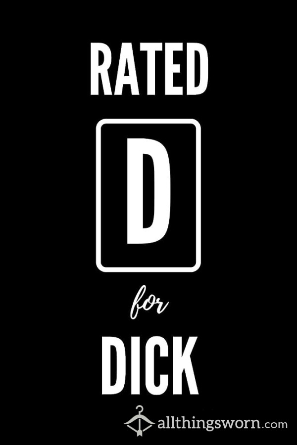 Let Me Rate Your Dick 🍆