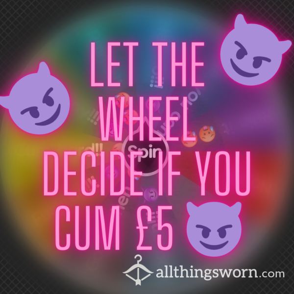 Let The Wheel Decide If You Cum, Ruin Or Get Denied 😈