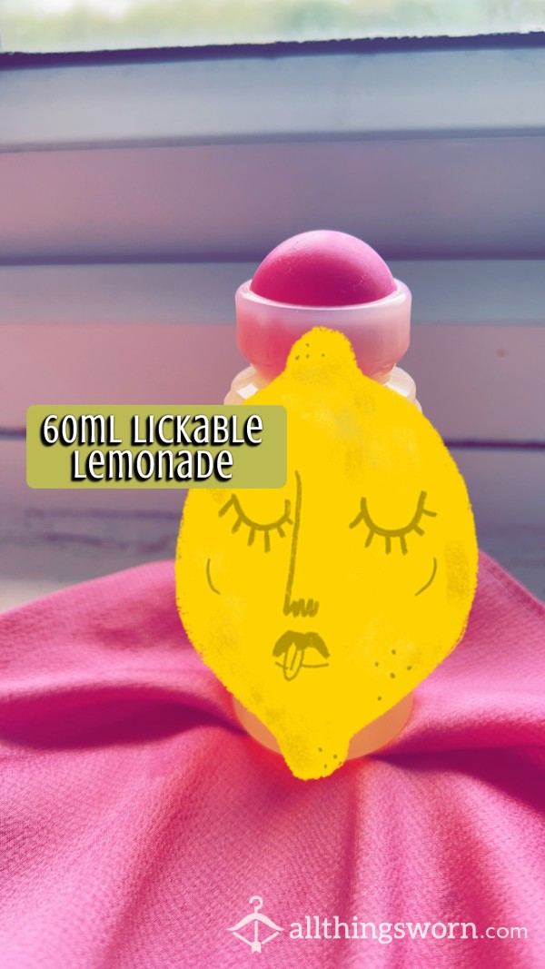 Lickable Lemonade 60ml Inc Pp