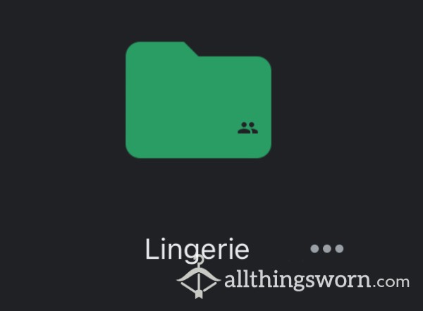 Unlimited Access- Lingerie Folder G-drive