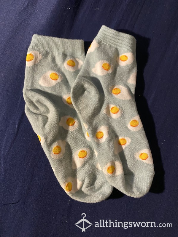 Light Blue Egg Socks 🍳 (7 Day Wear)