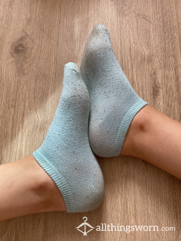 Light Blue Sweaty Socks