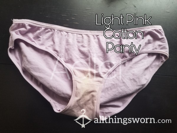 Light Pink Cotton Panty