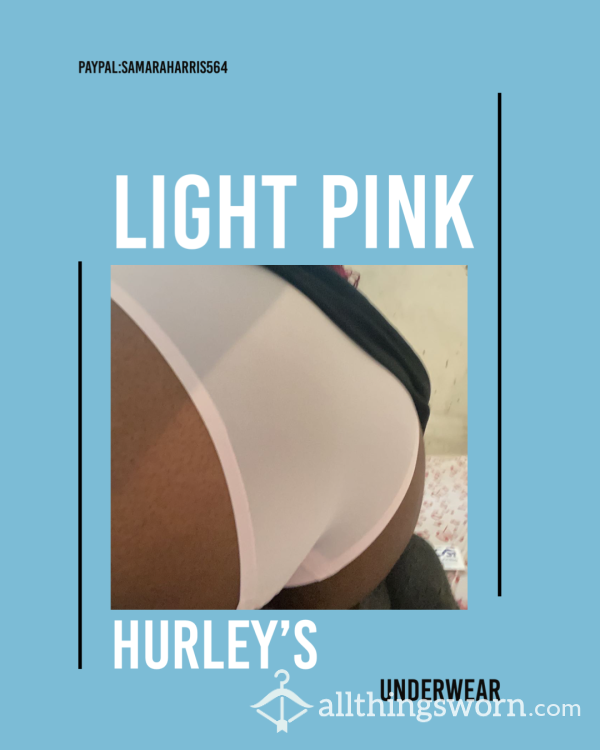 Light Pink Hurley’s Underwear