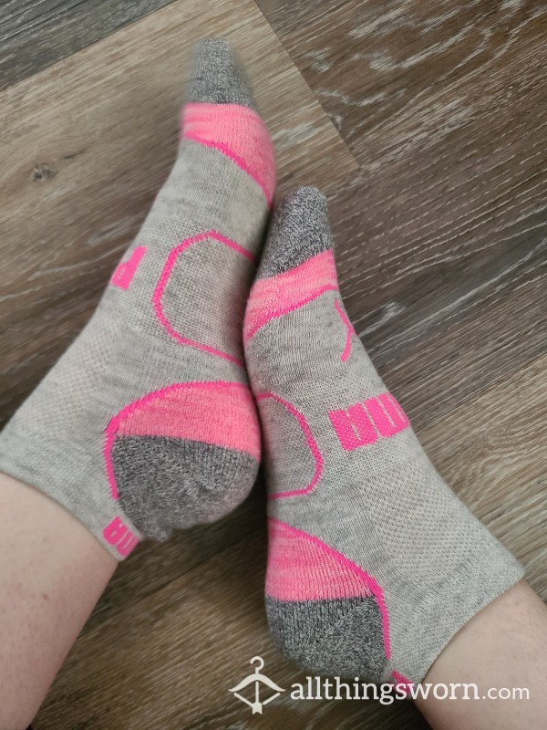 Light Pink Puma Socks