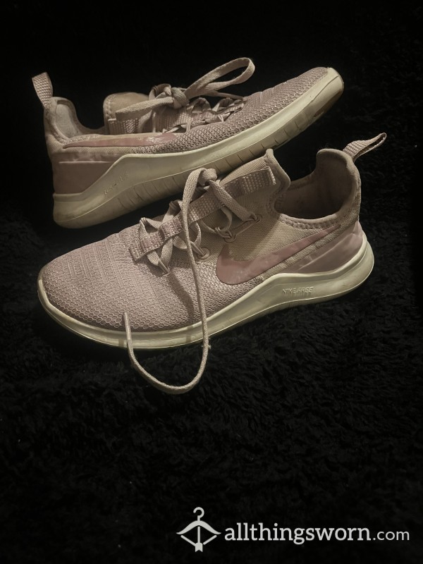 Light Pink, Well Worn Nikes