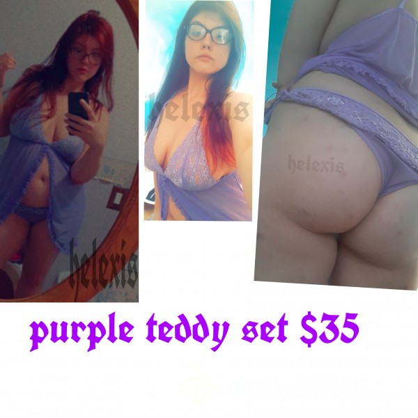 Light Purple Teddy Set 🧸 💜 CLEARANCE FOR $30!!