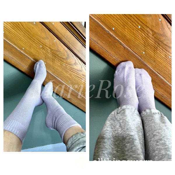 Light Purple Women’s Crew Socks