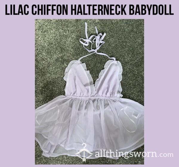Lilac Chiffon Babydoll💜