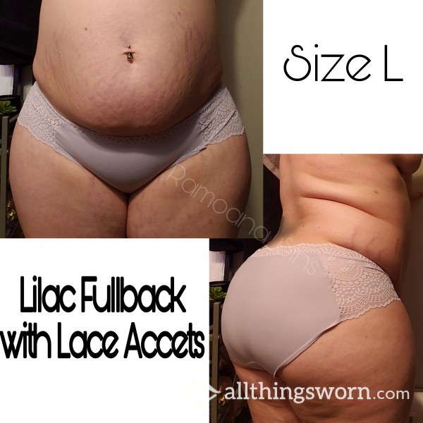 Lilac Fullback With Lace