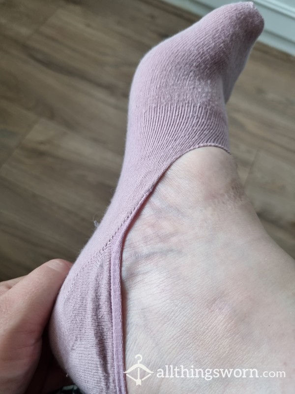 Lilac No-show Socks
