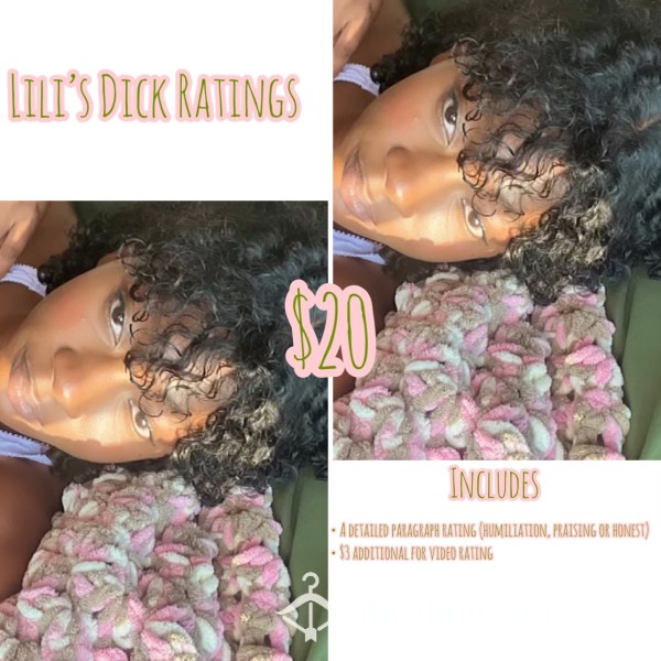 Lili’s Dick Ratings