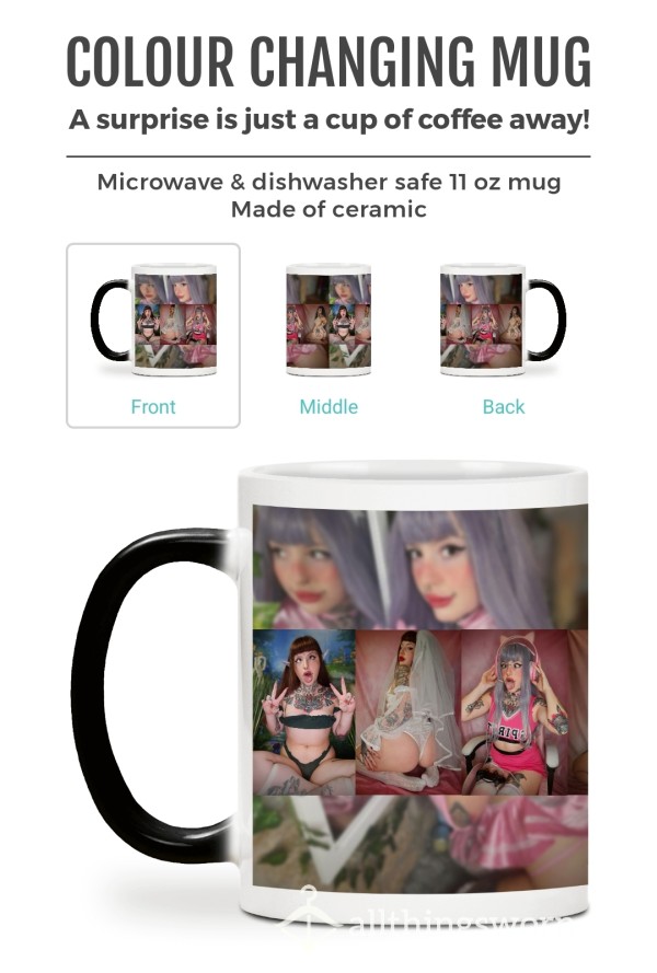 Limited Colour Changing Mugs Available!