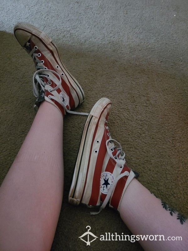 LIMITED EDITION American Flag Converse