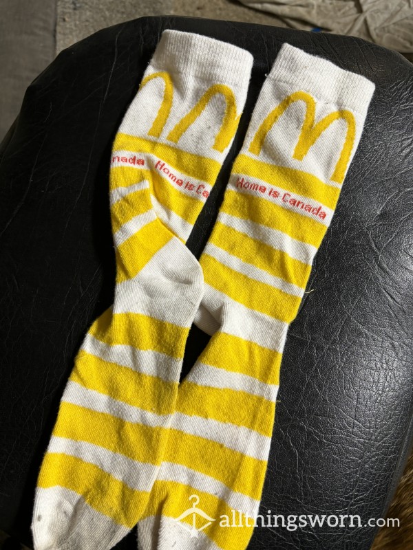 Limited Edition McDonald’s Socks