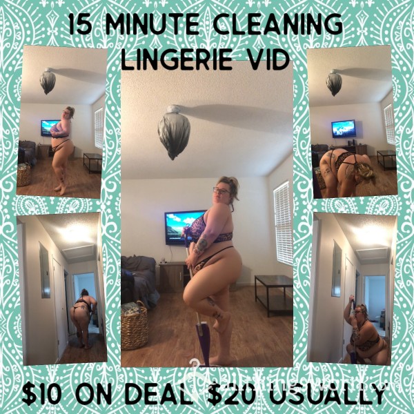 Lingerie Cleaning Video (15 Mins)