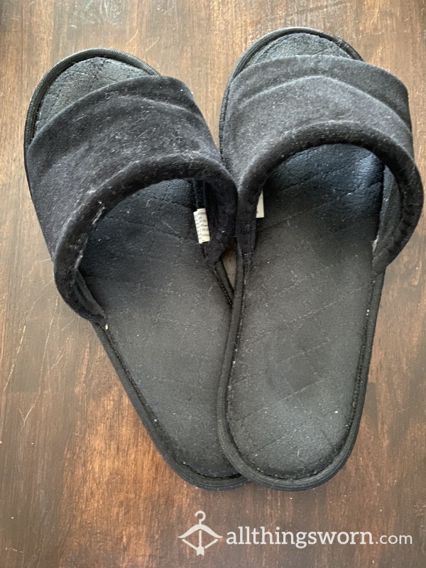 Lint Filled Smelly House Slippers