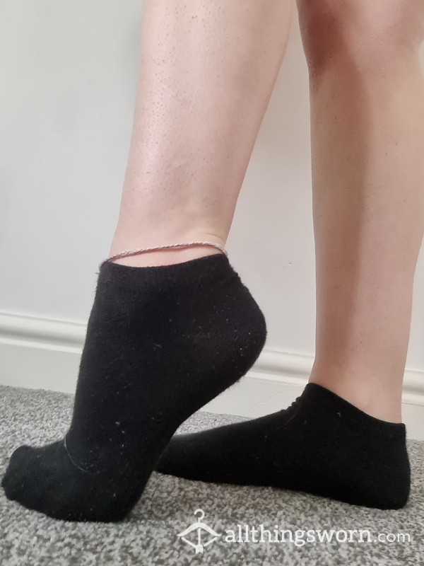 Little Black Ankle Socks