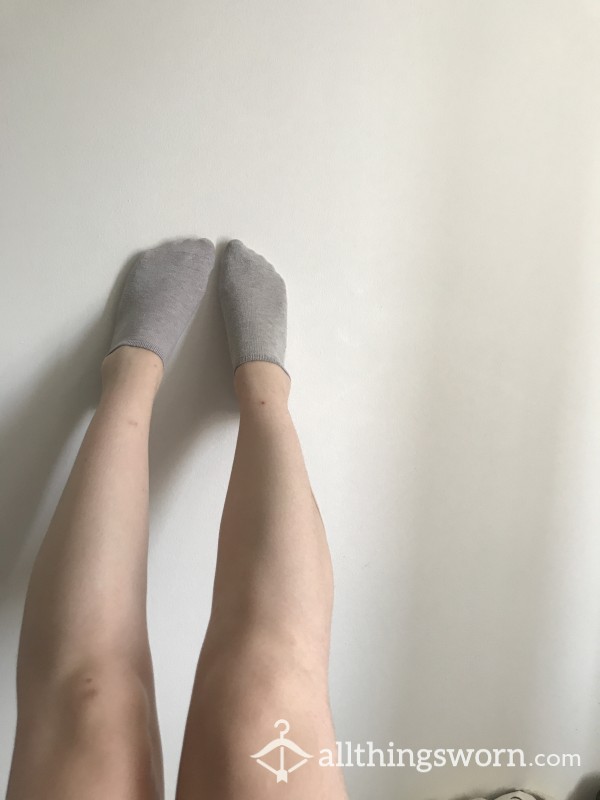 Little Grey Ankle Socks