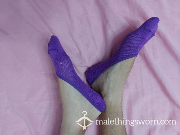 Little Violet Purple Socks Calzini Fantasmini Viola