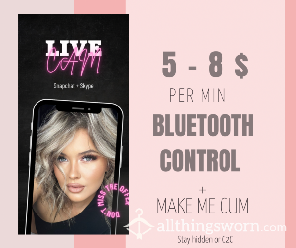 Live Cam + Bluetooth Lush Control