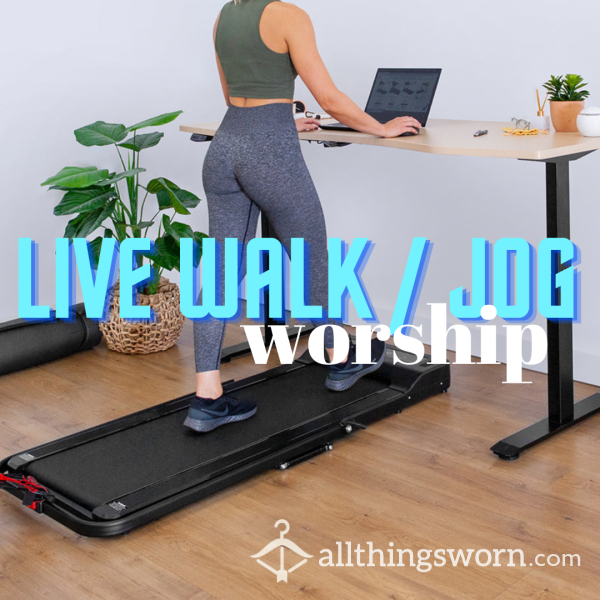 LIVE! Walk/Jog Worship (or Ignore) | Walking Pad | Choose My Shoes And Clothes | Toy Options