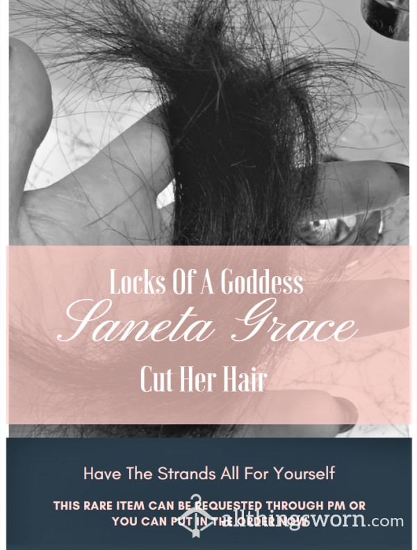 Locks And Locks Of Love - Inches Worth Of Fresh Cut Hair - Click For More