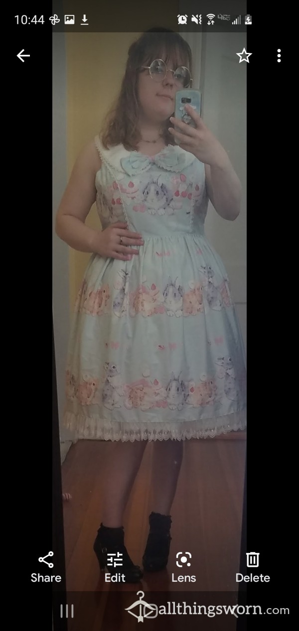 Lolita Pastel Rabbit Dress