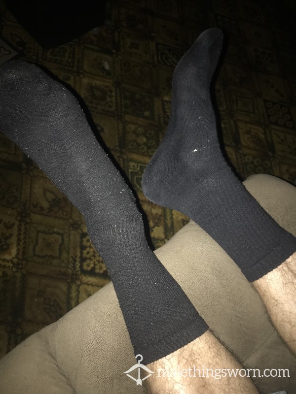 Long Black Socks -2DayWear-