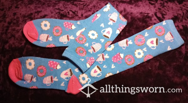 Long Blue & Pink 💙 💕 Long Socks ✨ Available For Custom Wear ✨